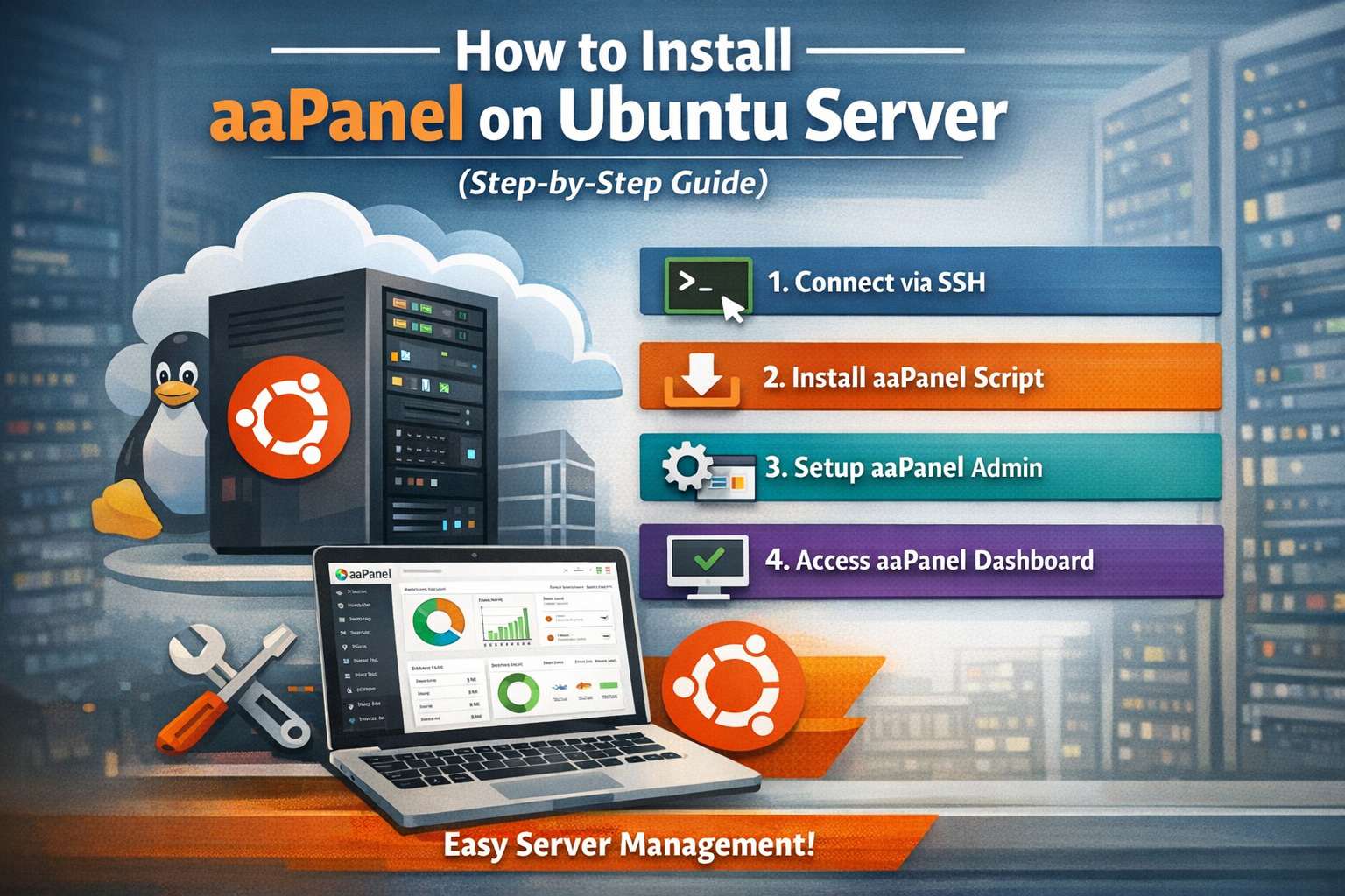 How to Install aaPanel on Ubuntu Server (Step-by-Step Guide)
