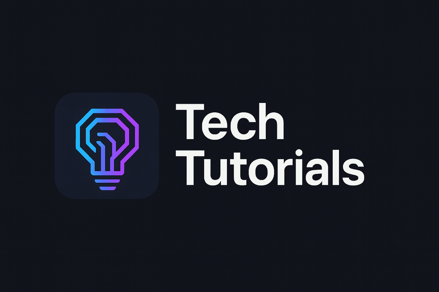 Tech Tutorials